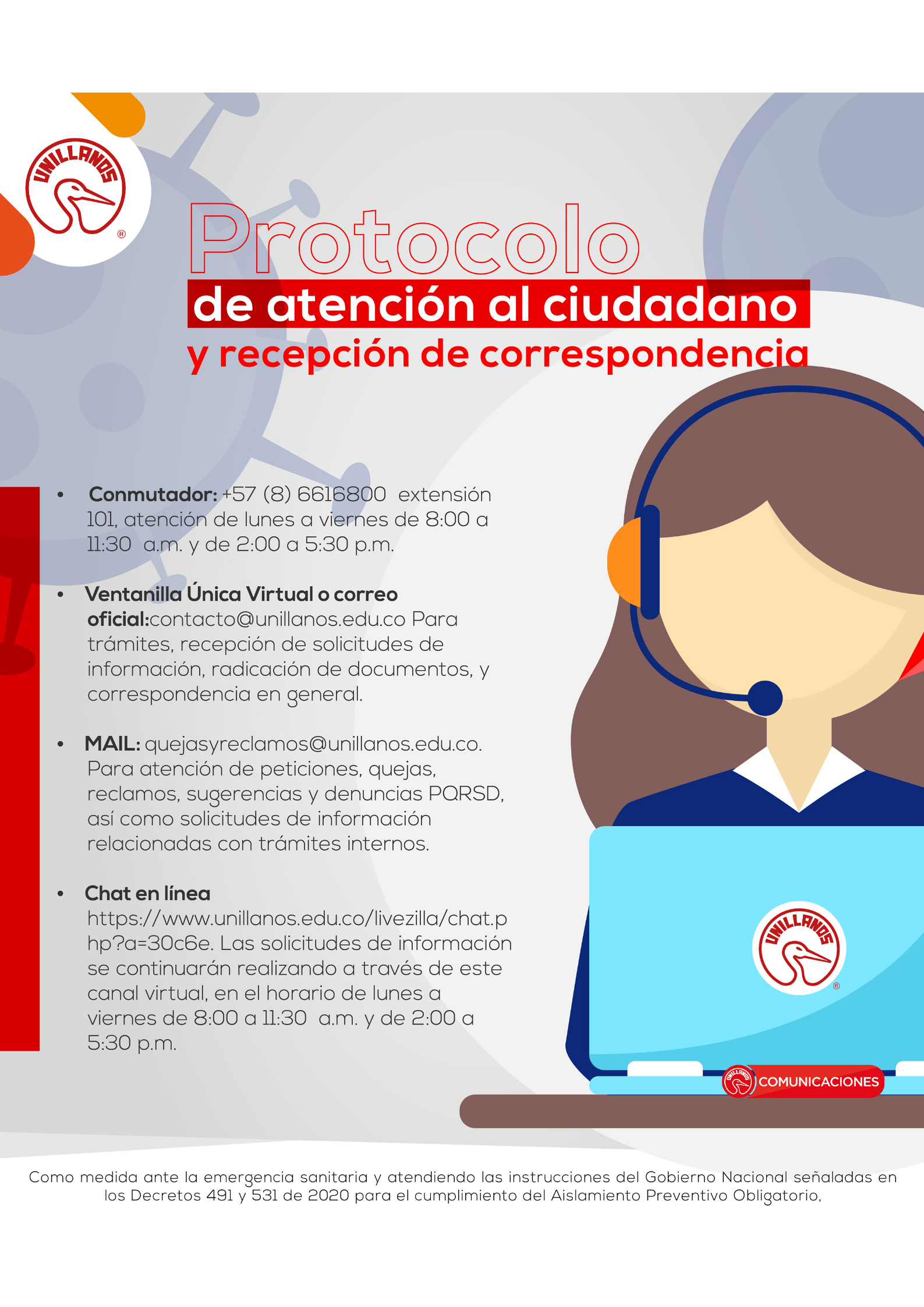 Protocolo De Atención Al Ciudadano Y Recepción De Correspondencia 3294